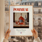 Pommeau – French Liqueur Drink, Sky Bar Poster, styled in a charming Paris street view