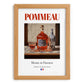 Pommeau – French Liqueur Drink, Sky Bar Poster, set in oak frame