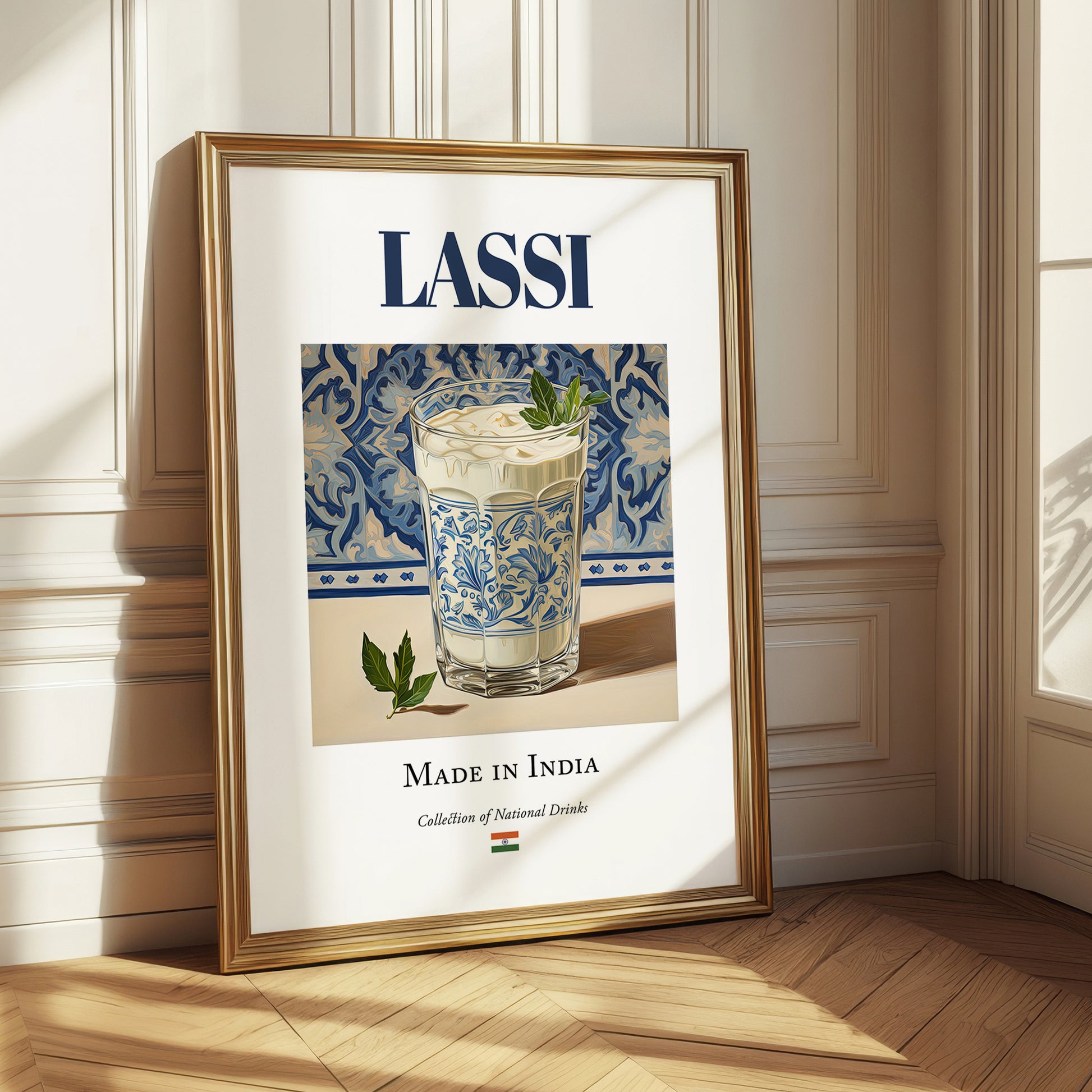 Lassi – Indian Beverage Drink, Jazz Bar Wall Decor