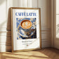 Caffè latte – Italian Coffee, Konditorei Print
