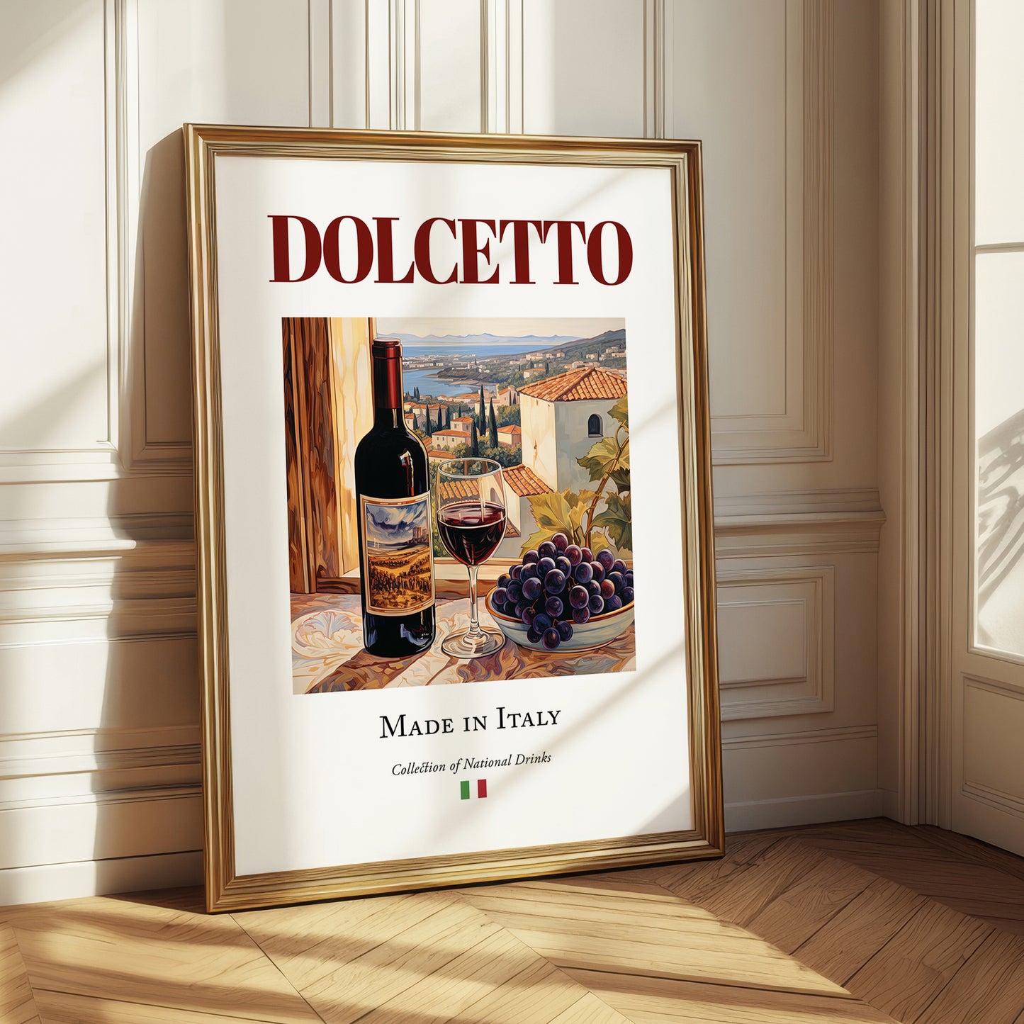 Dolcetto – Italian Red Wine, Wine Bar Print