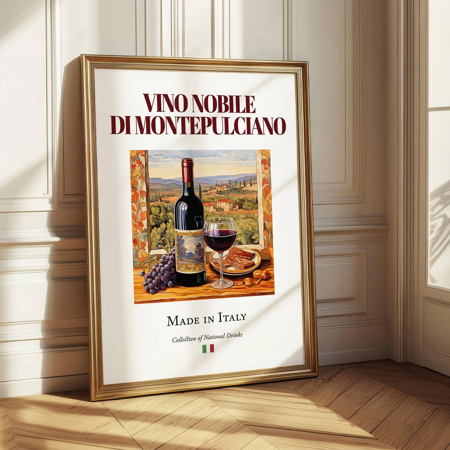 Vino Nobile di Montepulciano – Italian Red Wine, Enoteca Still Life