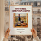 Vino Nobile di Montepulciano – Italian Red Wine, Enoteca Still Life, styled in a charming Paris street view