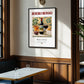 Roero Rosso – Italian Red Wine, Vineyard Terrace Poster, clean layout with no caption