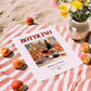 Botticino – Italian Red Wine, Vineyard Terrace Poster, unframed on coastal sand
