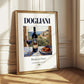 Dogliani – Italian Red Wine, Vineyard Terrace Poster