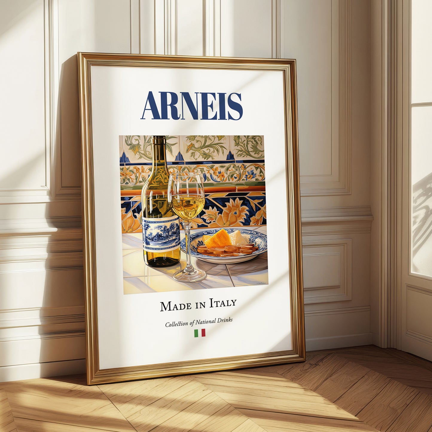 Arneis – Italian White Wine, Tasting Room Wall Art