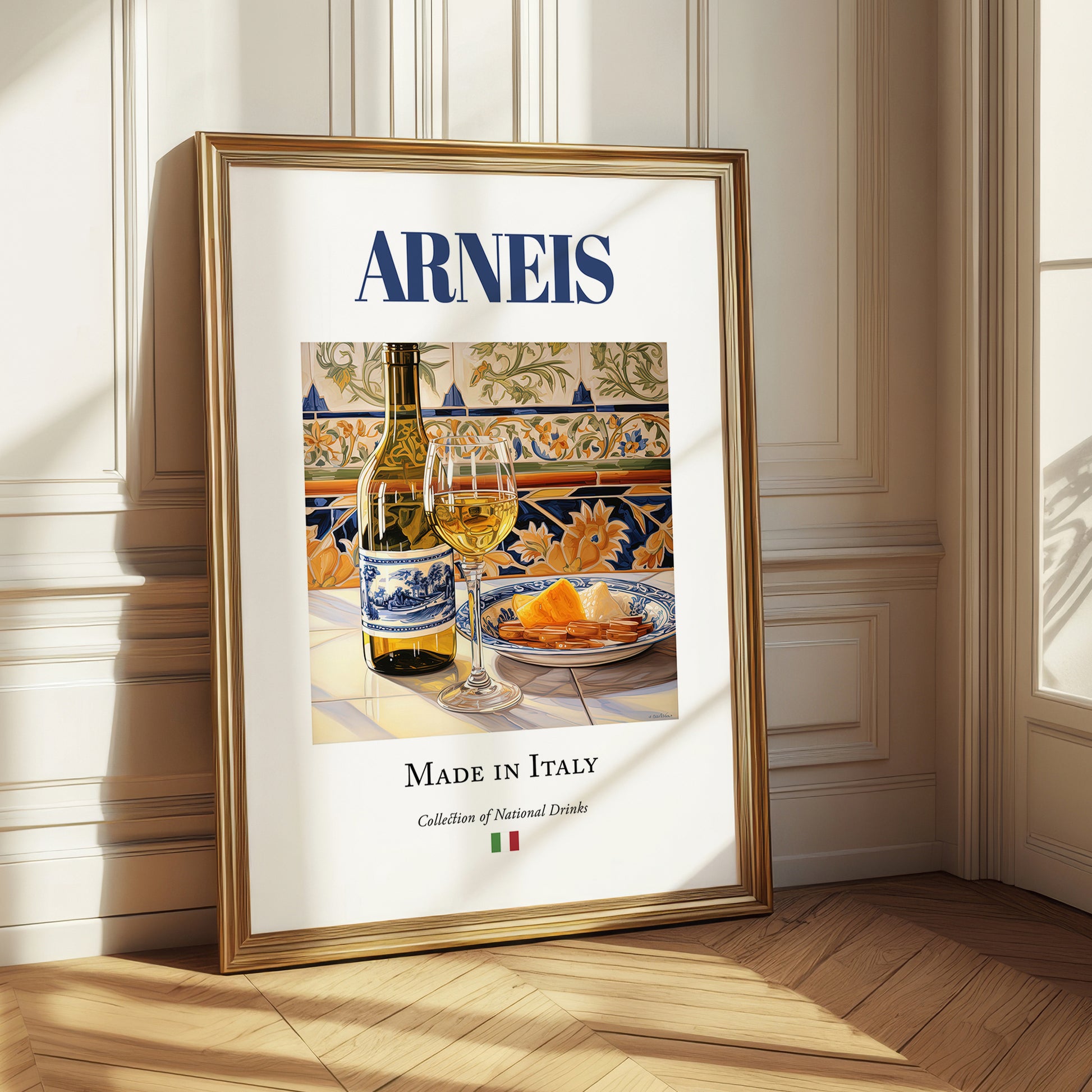Arneis – Italian White Wine, Tasting Room Wall Art