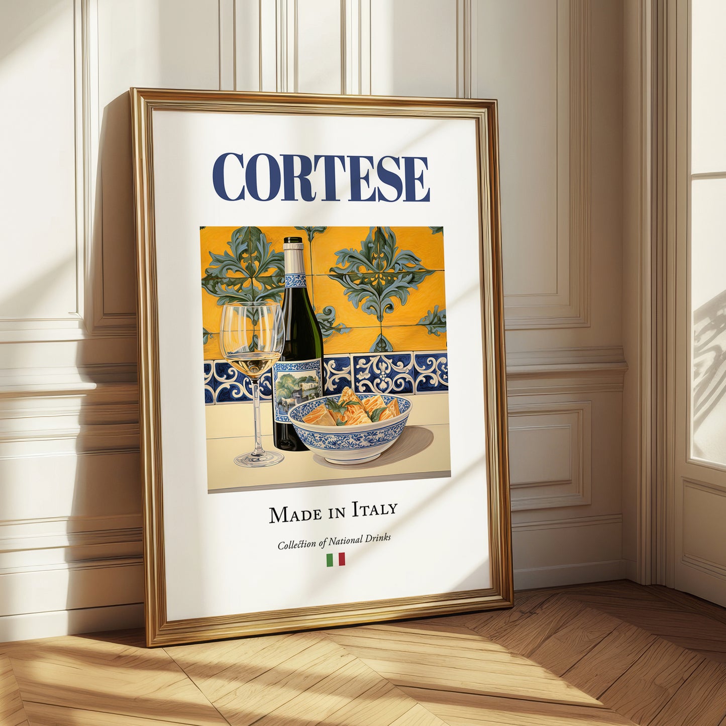 Cortese – Italian White Wine, Vinoteca Wall Decor