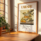 Umeshu – Japanese Beverage Drink, Cocktail Lounge Wall Art, no-text version framed in wood