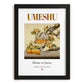 Umeshu – Japanese Beverage Drink, Cocktail Lounge Wall Art, in sleek black frame