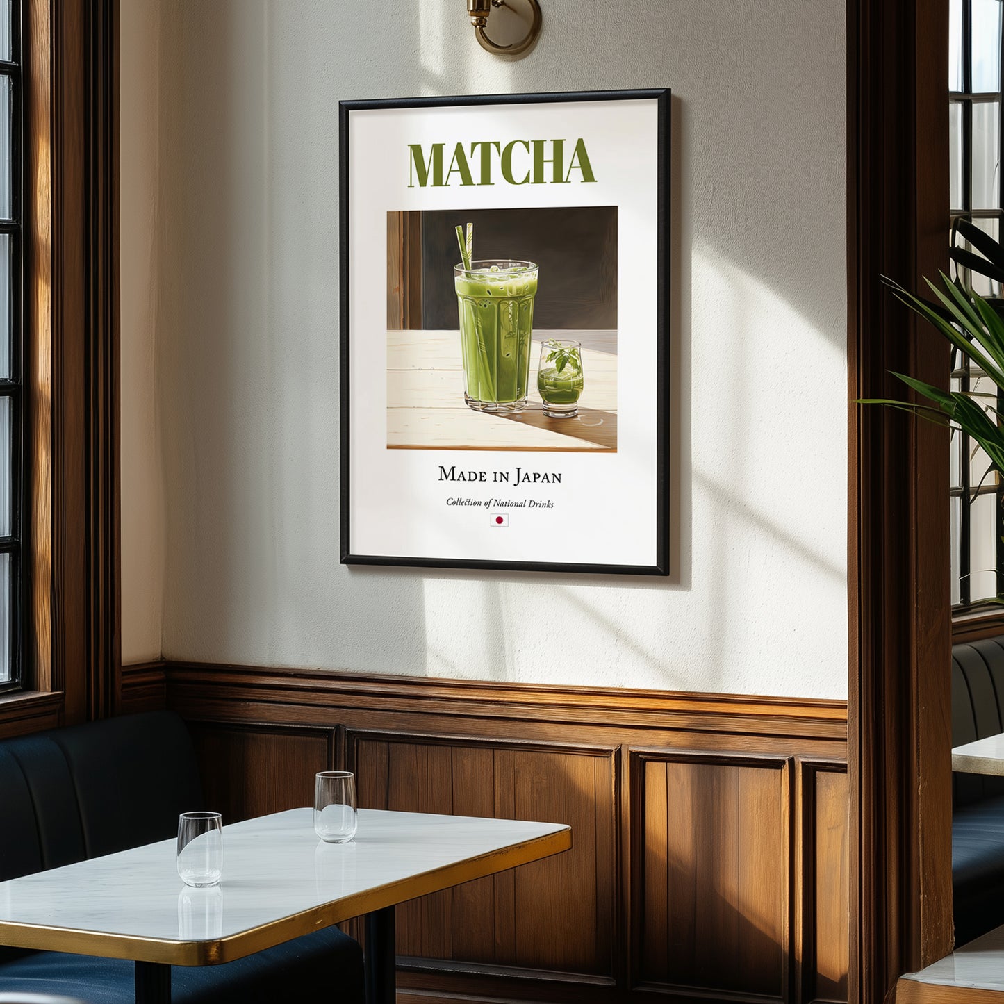 Matcha – Japanese Tea, Tea House Still Life, clean layout with no caption