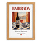 Bairrada – Portuguese Red Wine, Vinoteca Art, set in oak frame