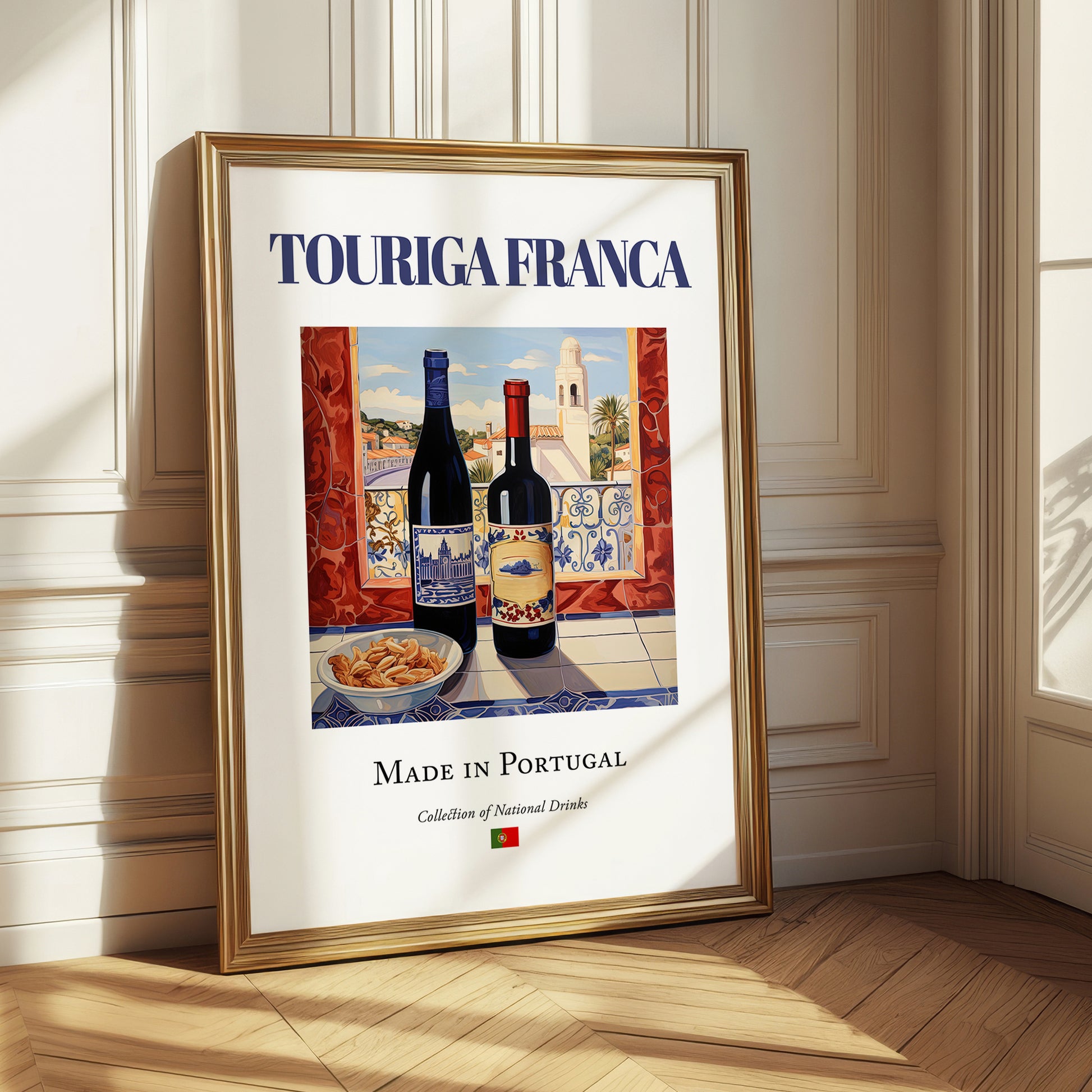 Touriga Franca – Portuguese Red Wine, Wine Bar Print
