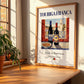 Touriga Franca – Portuguese Red Wine, Wine Bar Print, no-text version framed in wood