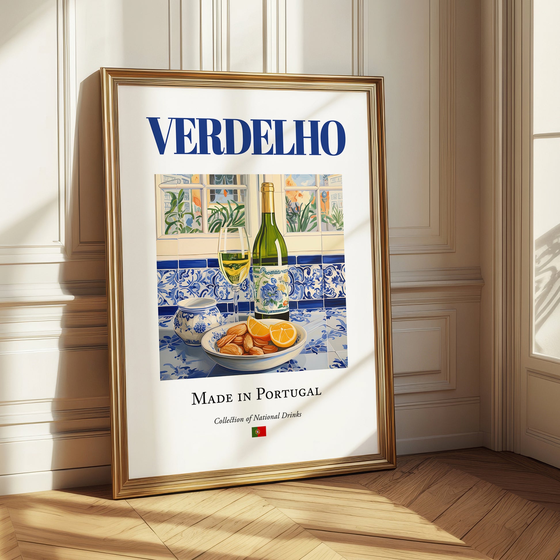Verdelho – Portuguese White Wine, Vinoteca Illustration