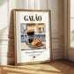 Galão – Portuguese Beverage Drink, Hotel Lobby Poster