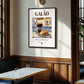Galão – Portuguese Beverage Drink, Hotel Lobby Poster, clean layout with no caption