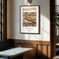 Baguette – French Bread Dish, Bistro Print, clean layout with no caption