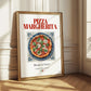 Pizza Margherita – Italian Pizza, Trattoria Wall Art