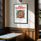 Pizza Margherita – Italian Pizza, Trattoria Wall Art, clean layout with no caption