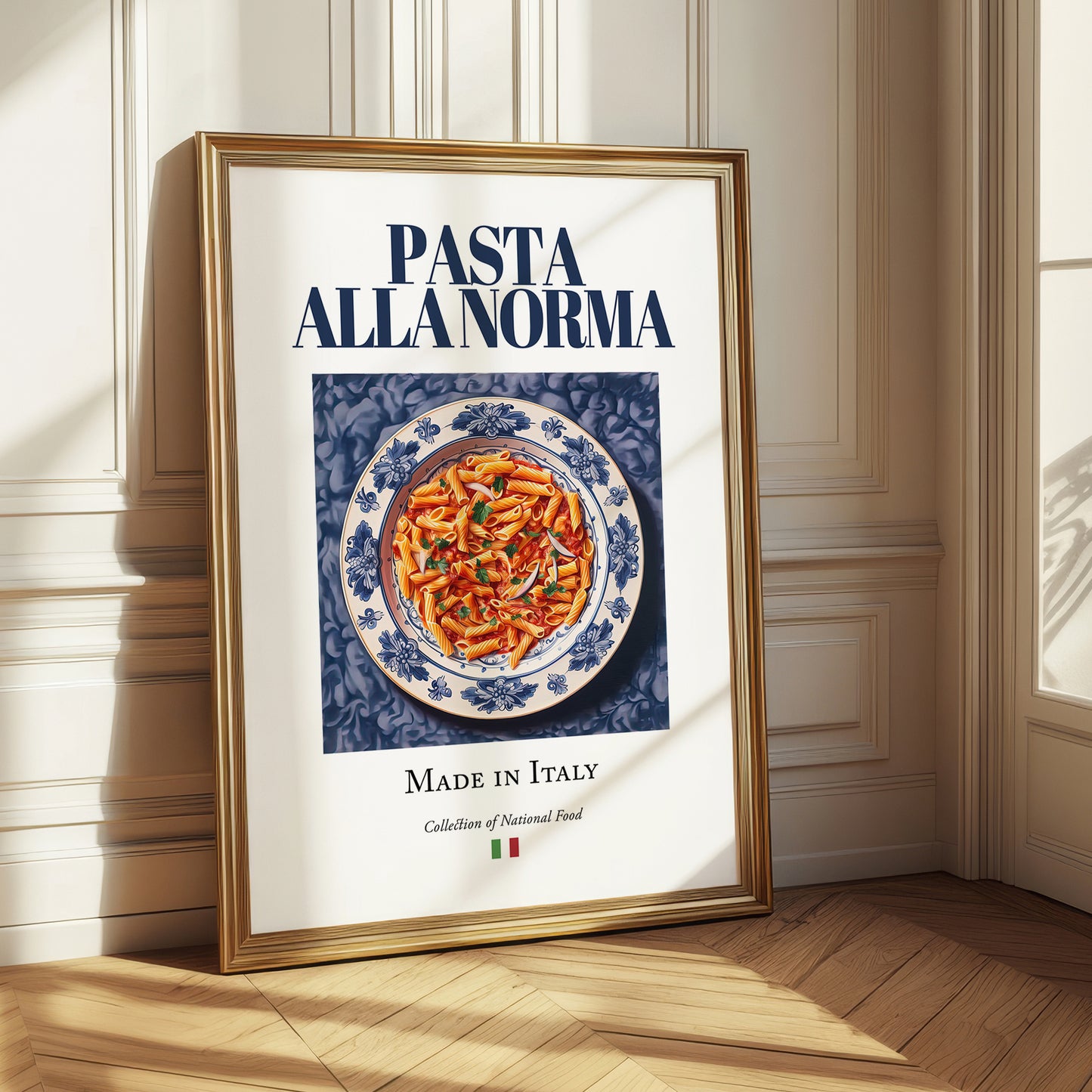 Pasta alla Norma – Italian Pasta, Osteria Wall Art