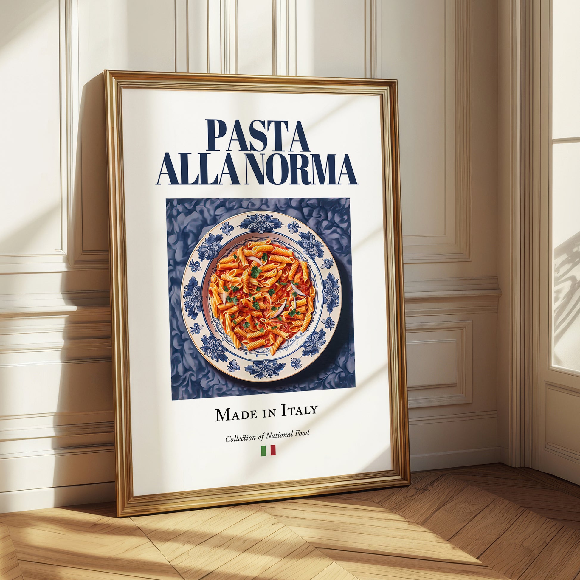 Pasta alla Norma – Italian Pasta, Osteria Wall Art