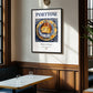 Panettone – Italian Dessert Dish, Fine Dining Restaurant Painting, clean layout with no caption