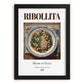 Ribollita – Italian Soup Dish, Food Bar Print, in sleek black frame
