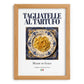 Tagliatelle al Tartufo – Italian Pasta, Osteria Still Life, set in oak frame