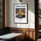 Limoncello – Italian Liqueur Drink, Cocktail Lounge Poster, clean layout with no caption