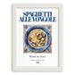 Spaghetti alle Vongole – Italian Pasta, Restaurant Still Life, placed in minimal white frame