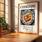Cannelloni – Italian Pasta, Trattoria Poster, no-text version framed in wood