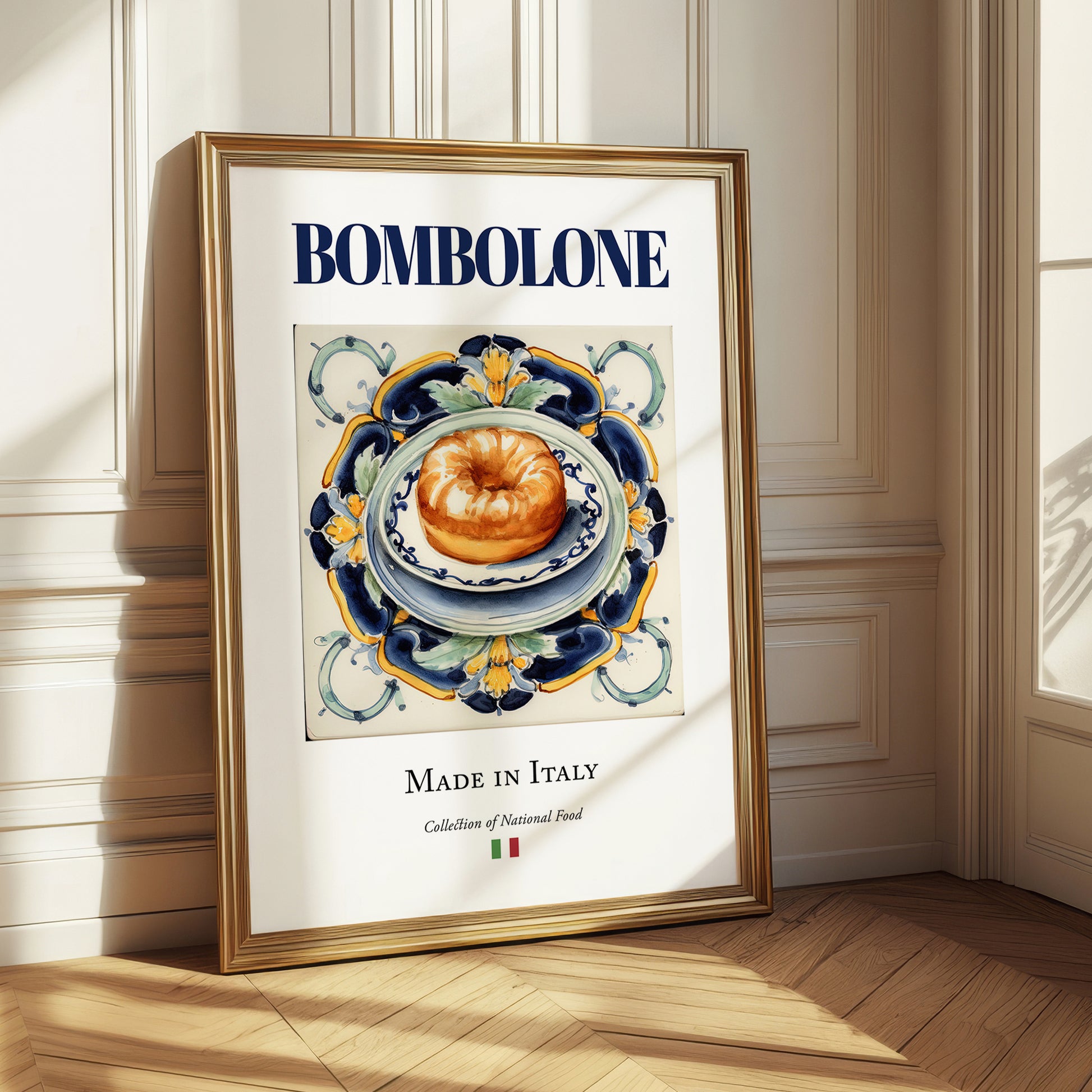 Bombolone – Italian Dessert Dish, Café Wall Decor