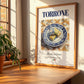 Torrone – Italian Dessert Dish, Tavern Poster, no-text version framed in wood