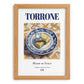 Torrone – Italian Dessert Dish, Tavern Poster, set in oak frame