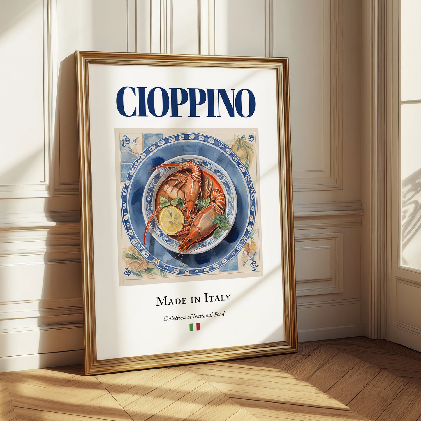 Cioppino – Italian Soup Dish, Restaurant Poster