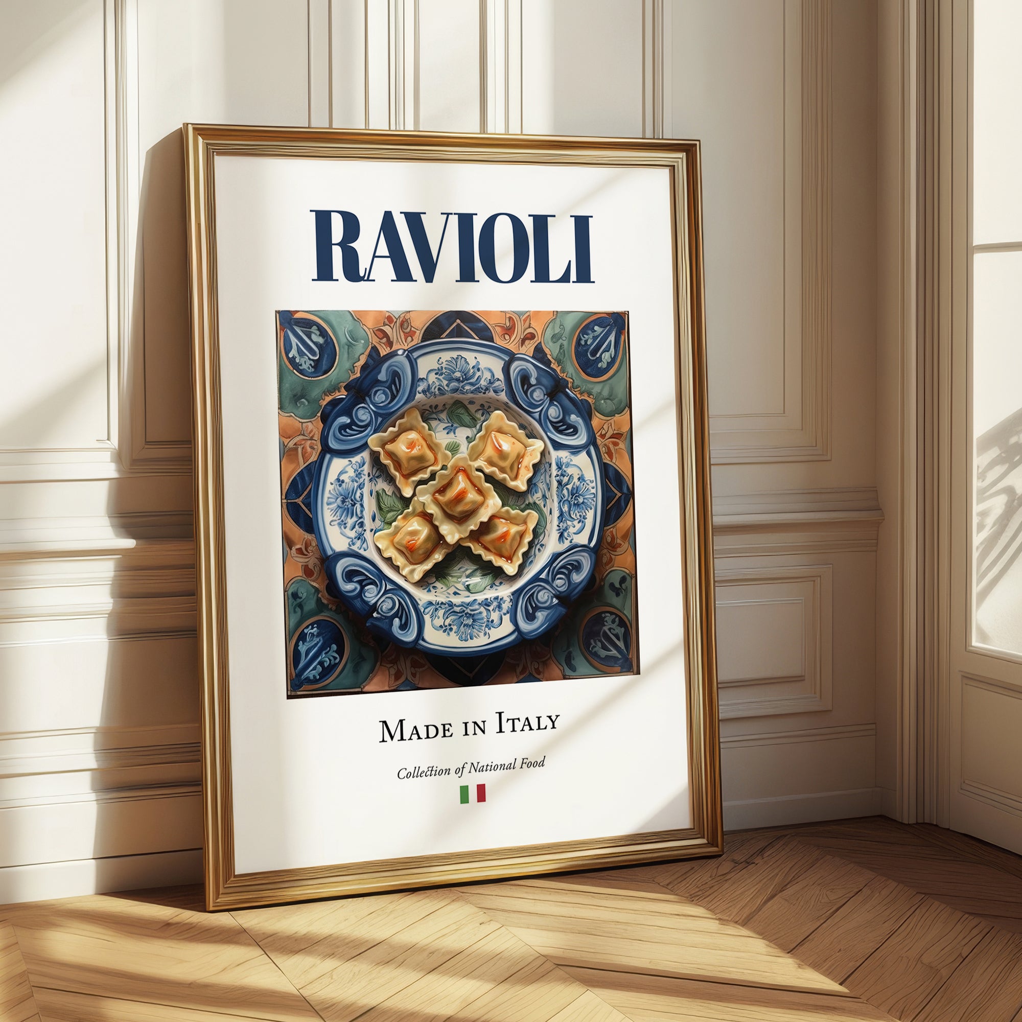 Ravioli – Italian Pasta, Osteria Print