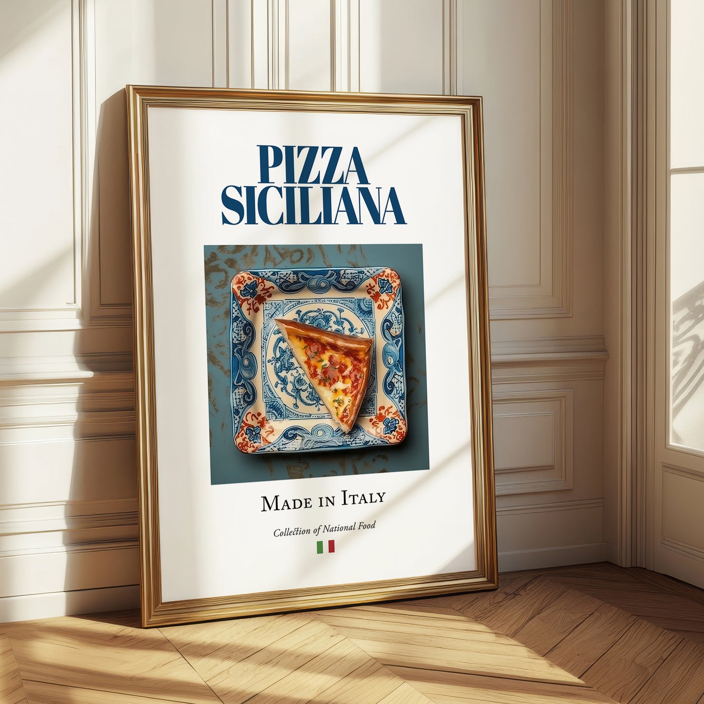 Sicilian Pizza – Italian Pizza, Trattoria Wall Art