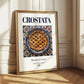 Crostata – Italian Dessert Dish, Bistro Poster