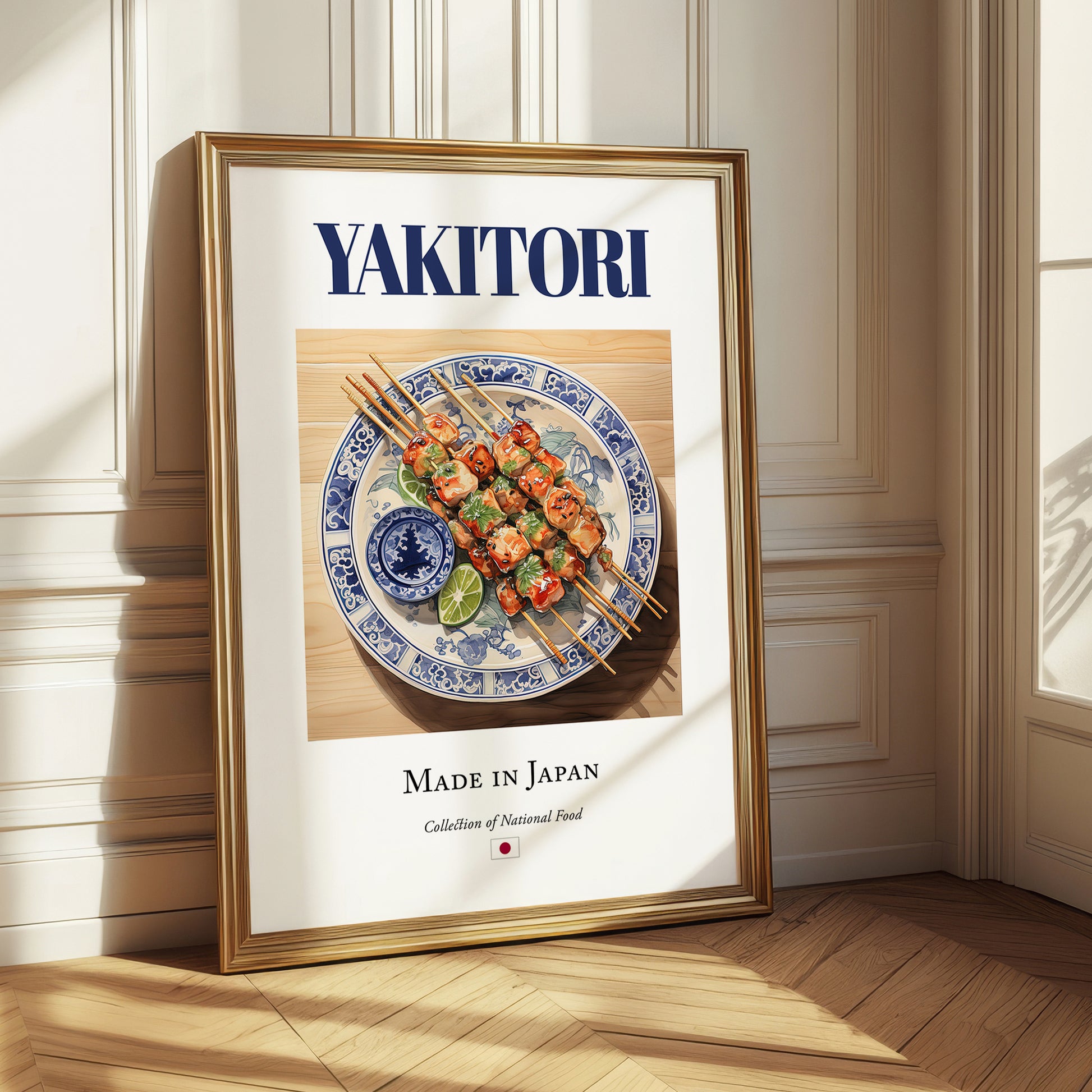 Yakitori – Japanese Dish, Café Wall Art