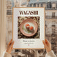 Wagashi – Japanese Dessert Dish, Café Still Life, styled in a charming Paris street view