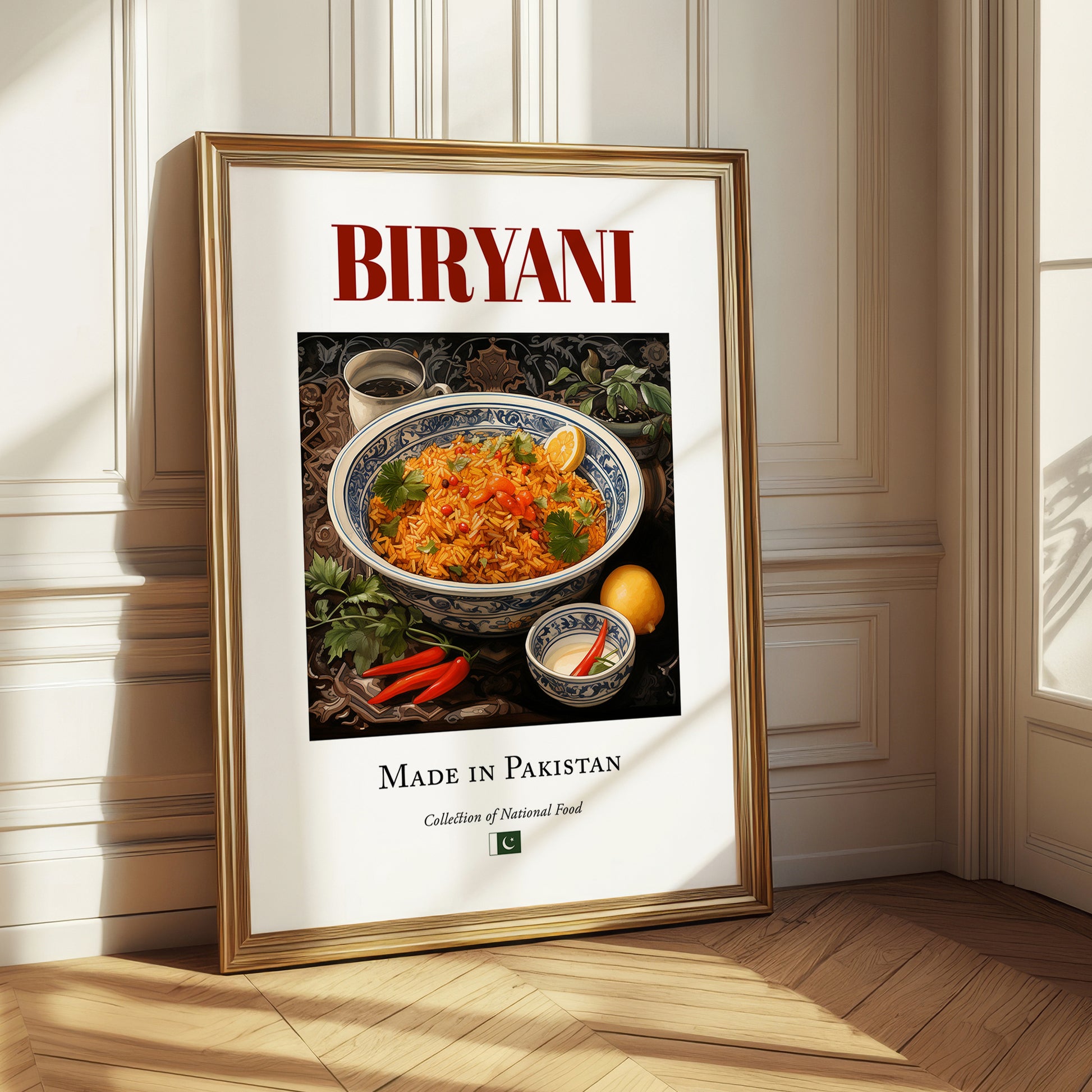 Byriani – Pakistani Rice Dish, Tavern Poster