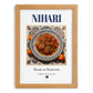 Nihari – Pakistani Soup Dish, Café Painting, set in oak frame
