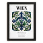 Wien, Austria – Travel Wall Decor, in sleek black frame