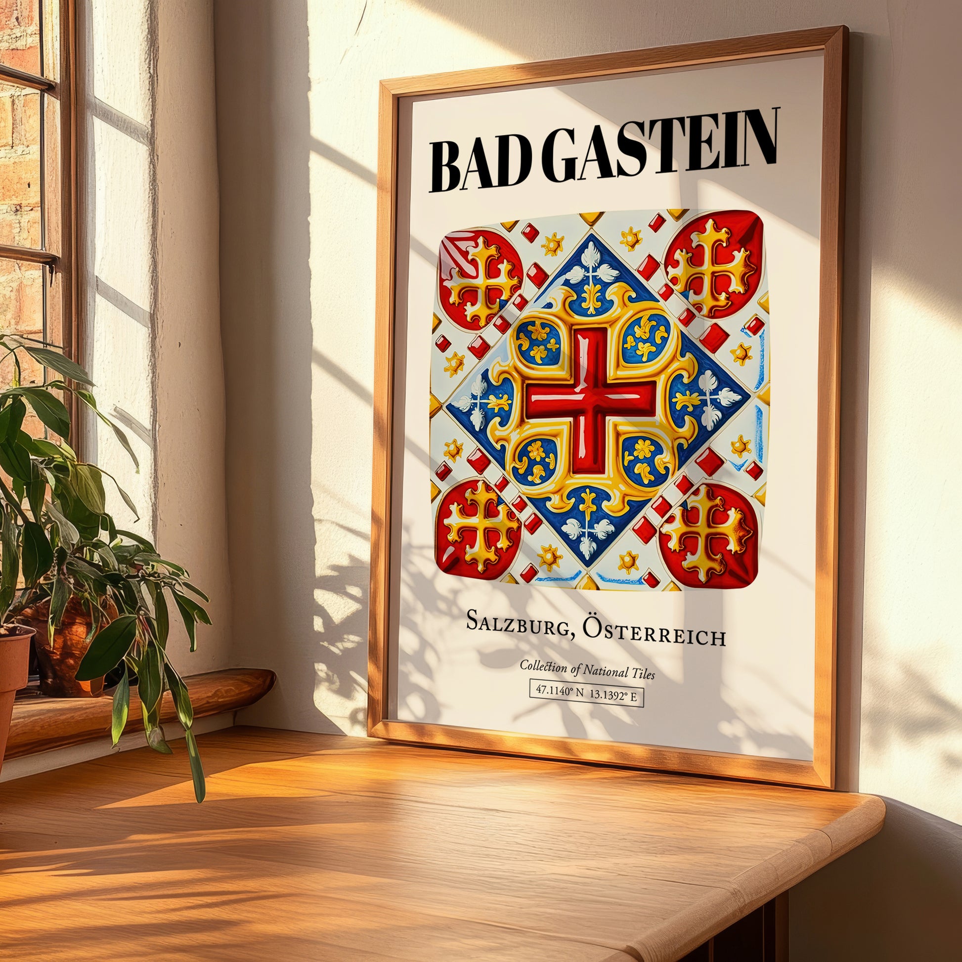 Bad Gastein, Austria – World Travel Art, clean layout with no caption