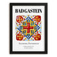 Bad Gastein, Austria – World Travel Art, in sleek black frame