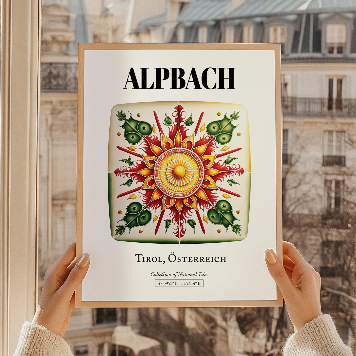 Alpbach, Austria – Travel Poster