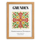 Gmunden, Austria – Travel Poster, set in oak frame