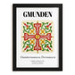 Gmunden, Austria – Travel Poster, in sleek black frame